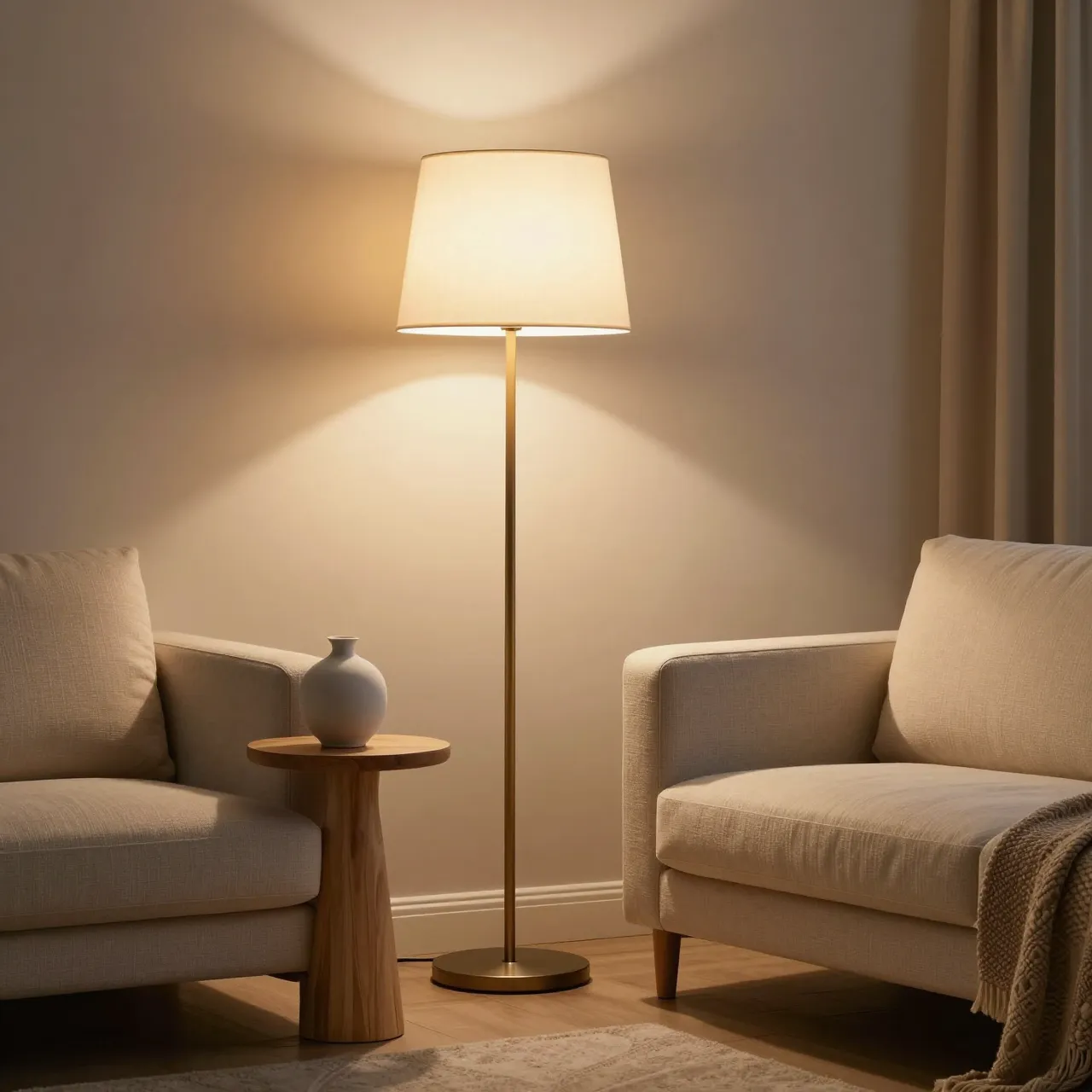 Bekuf living room lighting