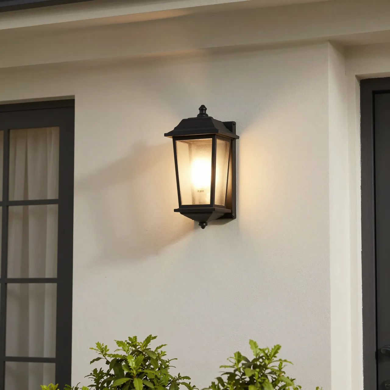 Bekuf wall and porch lights