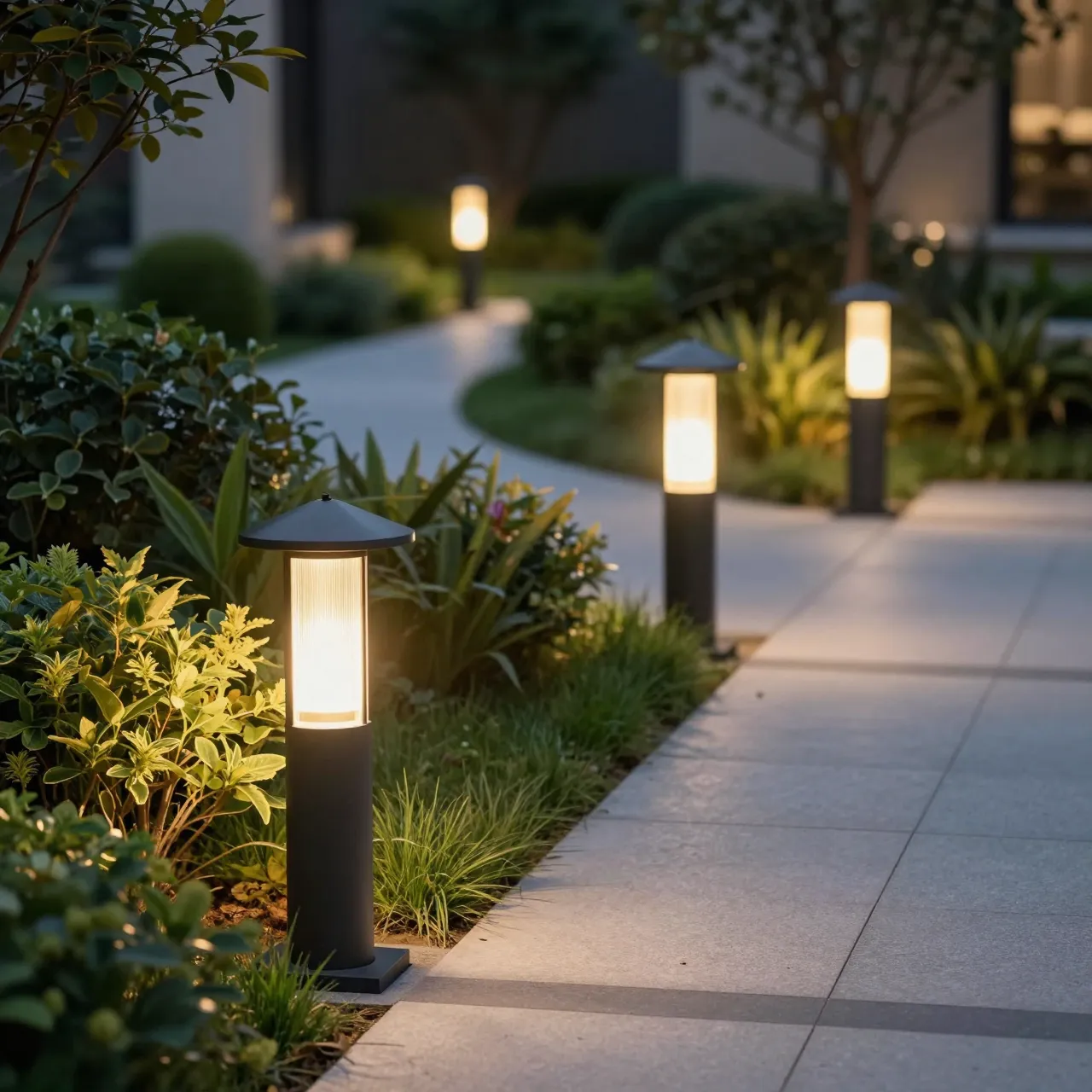 Bekuf bollard and post lights