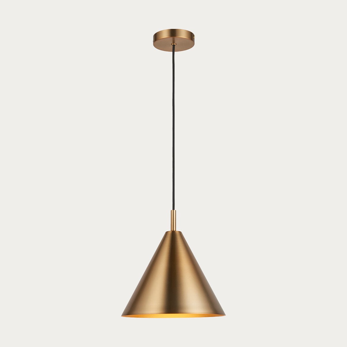 H2501ED0558_F0EEEB_cd25f112-e656-4d3d-8bdb-668e65fc920b.jpg Haven Pendant in Warm Antique Brass - Image 1